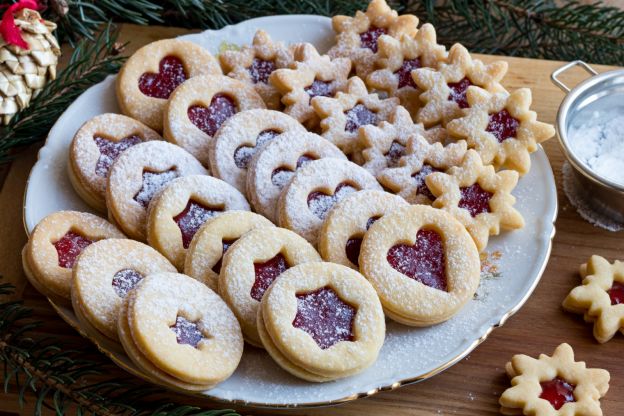 Linzer-Plätzchen