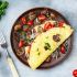 Omelette mit Champignons