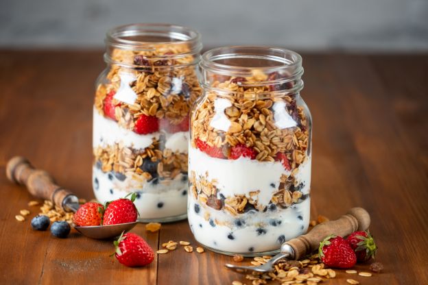 Müsli im Glas