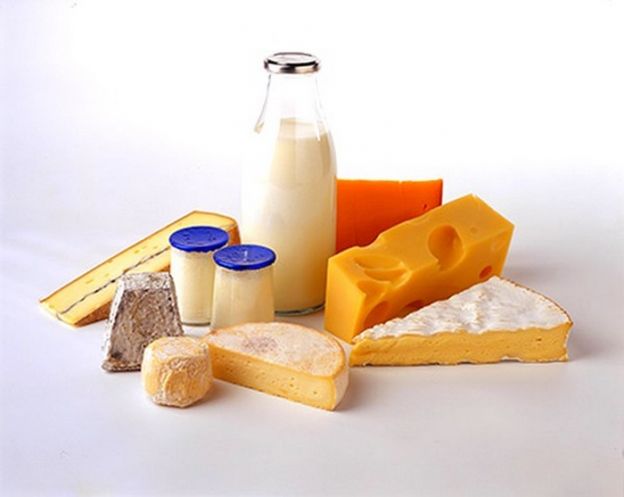 Das Kalzium in Milchprodukten