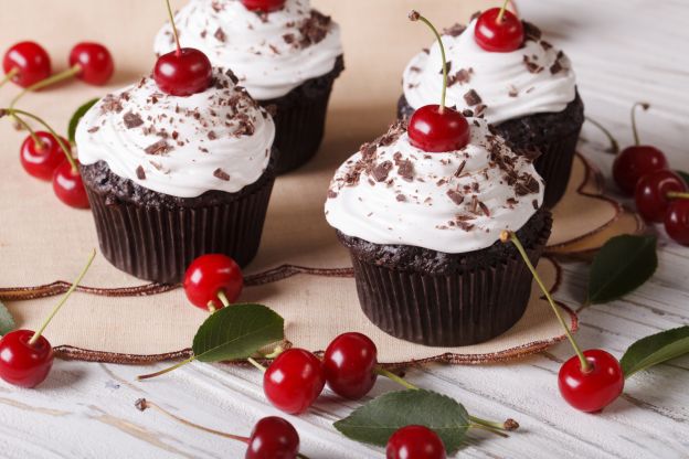 Schwarzwälder Cupcakes