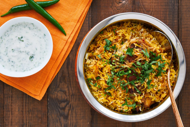 Biryani mit Hühnchen