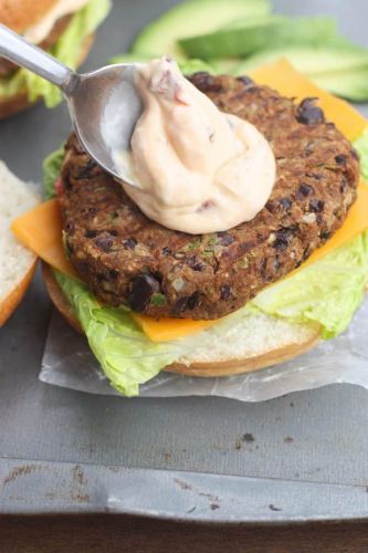 Der beste Schwarze Bohnen-Burger