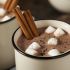 Heiße Schokolade mit Marshmallows