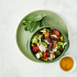 Knackiger Salat mit Thunfisch, Mais und Kidneybohnen