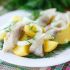 Kartoffelsalat mit Rollmopf oder Heringsfilet