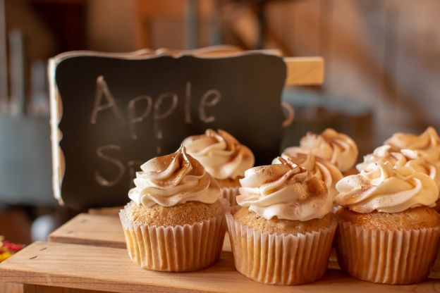 Apfel-Zimt-Cupcakes