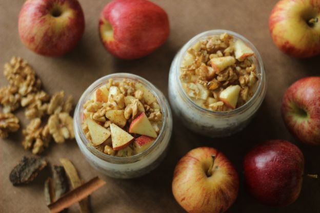 Bratapfel-Chiapudding