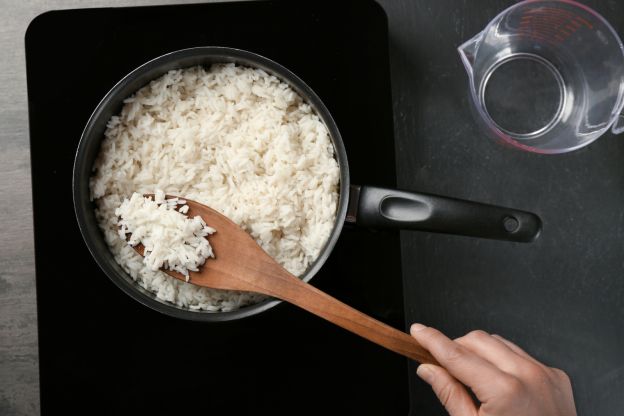Den Reis zubereiten