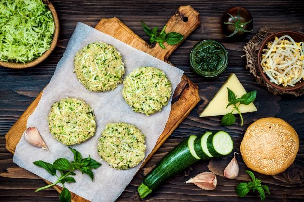 Zucchini-Burger