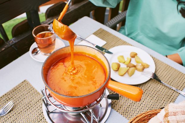 Tomaten-Fondue aus Wallis