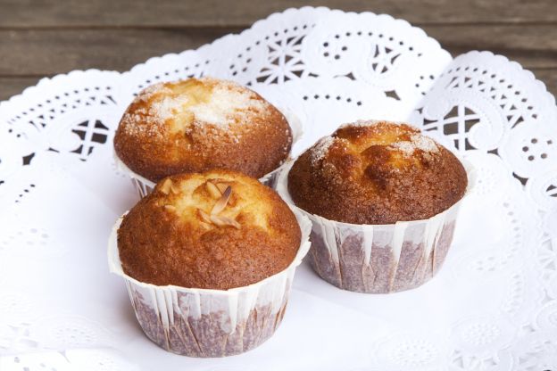 Bananen-Muffins mit Nutellakern