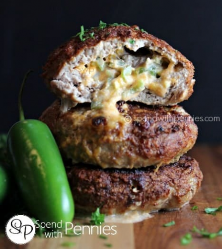 Jalapeno Cheddar Burgers