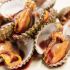 Muscheln und andere Meeresfrüchte