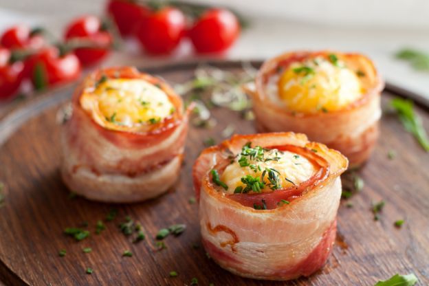 13. Mini Muffins mit Speck und Ei