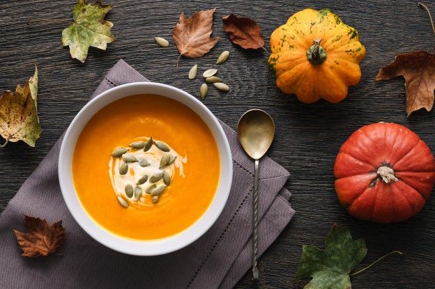 Cremige Kürbissuppe