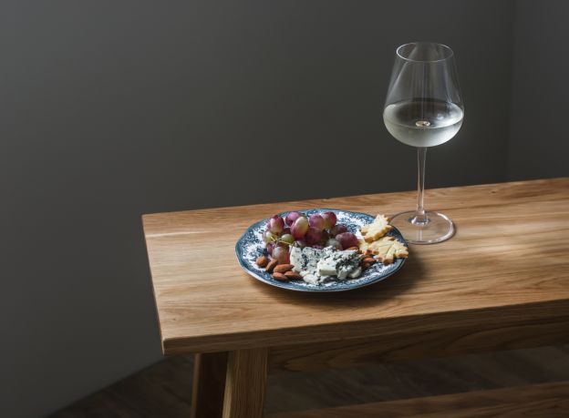 Moscato d''Asti und Gorgonzola