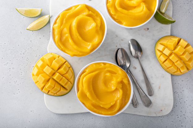 Mango-Eiscreme