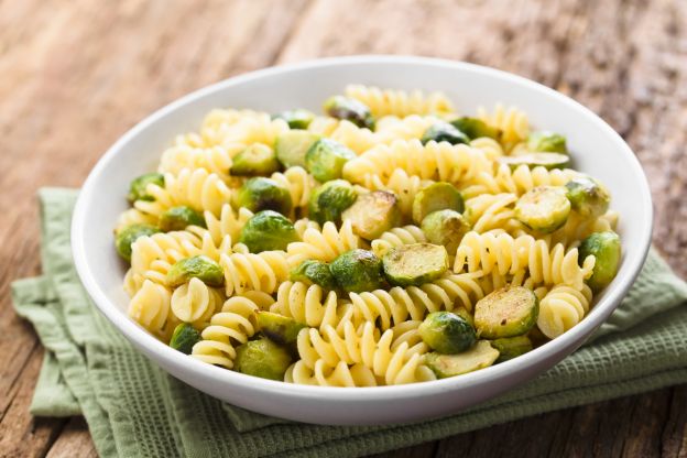 Rosenkohl-Pasta