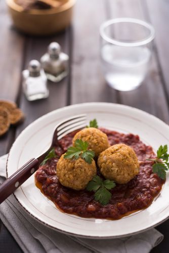 Bouletten aus Bulgur