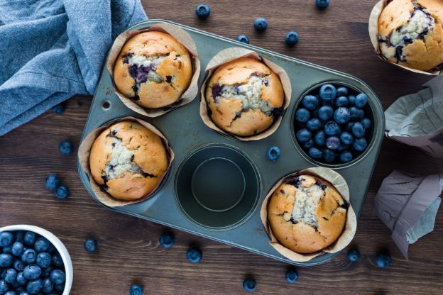Blaubeer-Buttermilch-Muffins