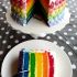 Regenbogen-Kuchen