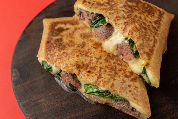 Steak-Pfannkuchen