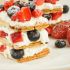 Millefeuille mit Erdbeeren