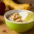 Apfel-Porridge mit Cashewkernen