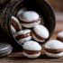 22 Zimt-Schokoladen-Macarons