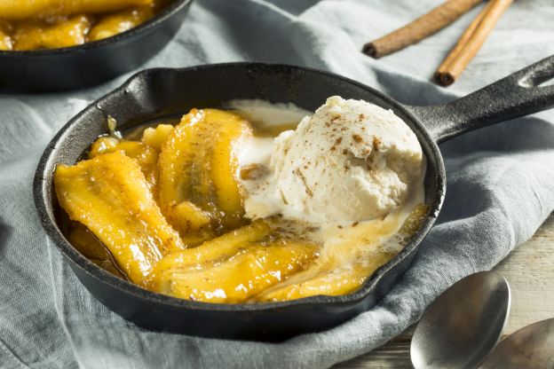 Flambierte Banane