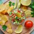 Tomaten-Avocado-Salsa mit Limette & Koriander