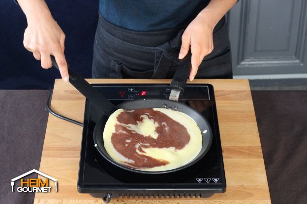 Den Crêpe wenden