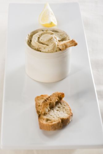 Crème Fraiche mit Foie Gras