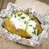 Backkartoffel mit Quark
