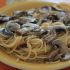Spaghettis mit Champignonsauce