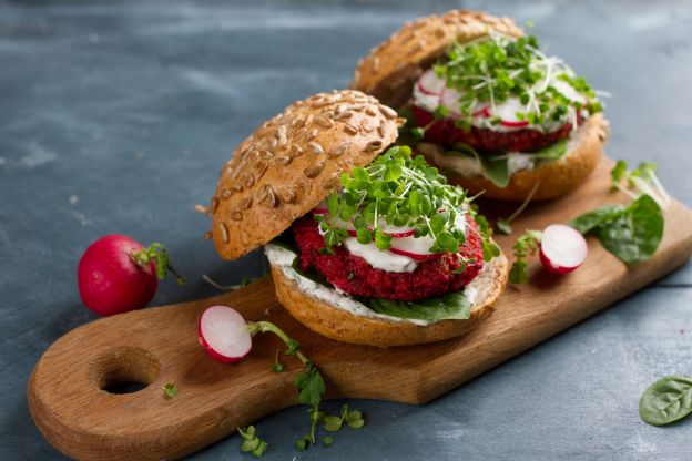 Rote Beete Burger