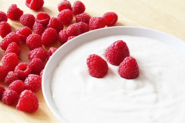 Joghurt mit Beeren