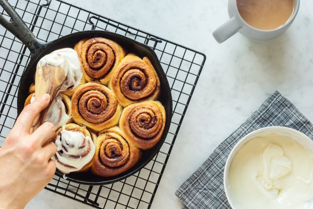 Kaffee-Zimtschnecken