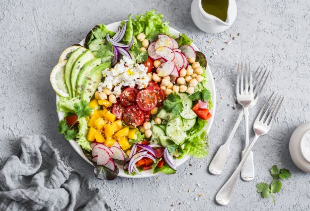 Veggie Bowl ohne Kochen