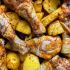 Hähnchen mit Kartoffeln