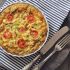 Quiche mit Zucchini und Kirschtomaten