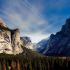 Den Sonnenuntergang im Yosemite National Park in Kalifornien sehen