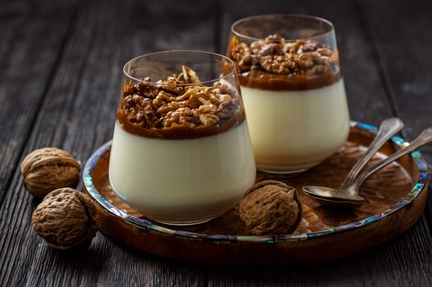 Salted Caramel Panna Cotta