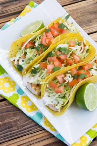 Gegrillte Fisch Tacos