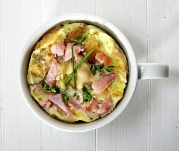 [REZEPT] Omelette aus der Tasse: Lecker, gesund und in 5 Minuten zubereitet