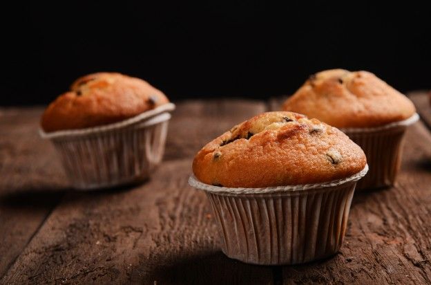 Pfirsichmuffins