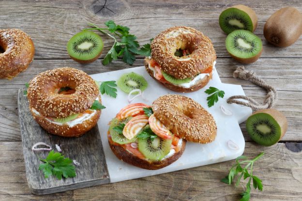 Sesambagel Mit Chickennuggets - Rezepte Suchen