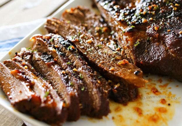 Einfache BBQ Rinderbrust