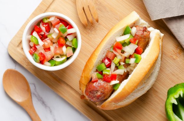 Argentinisch: Choripán 